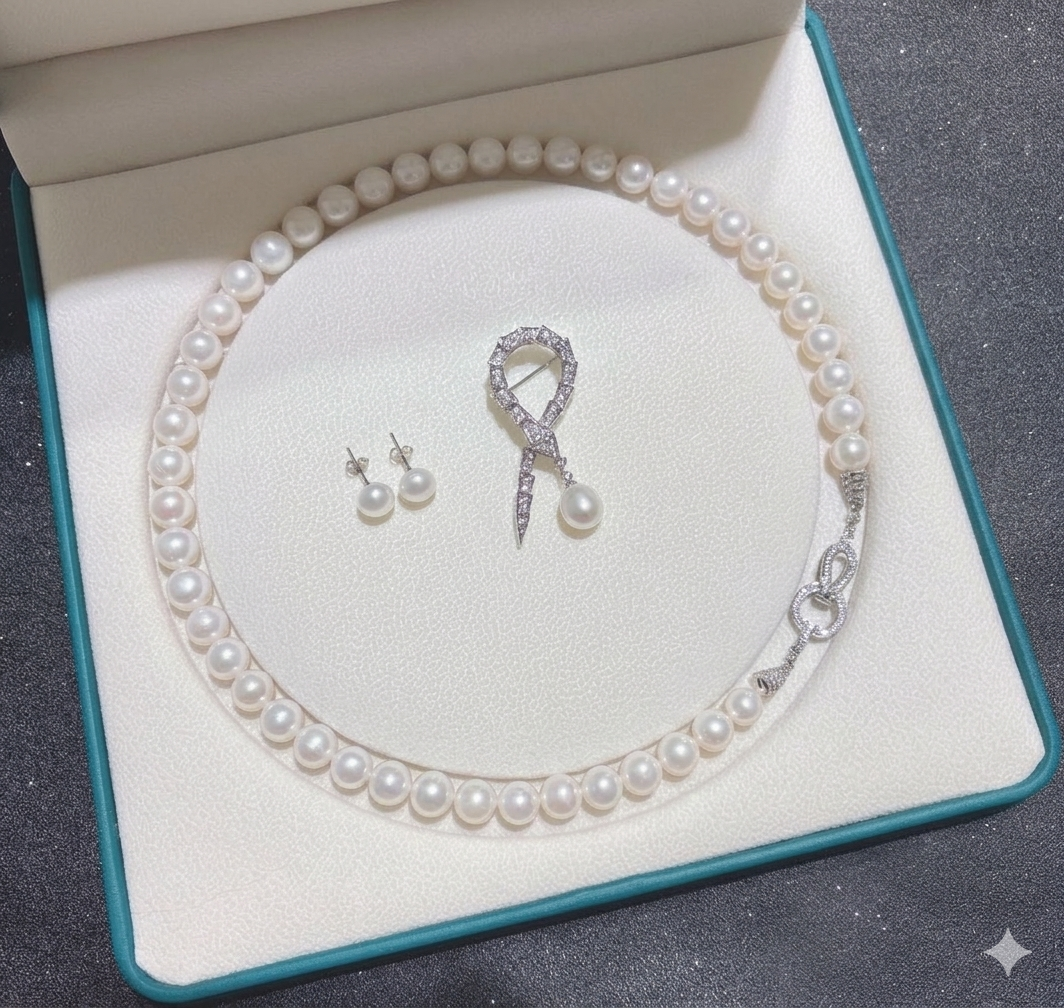 天然靈蛇｜珍珠套組｜寵愛女神