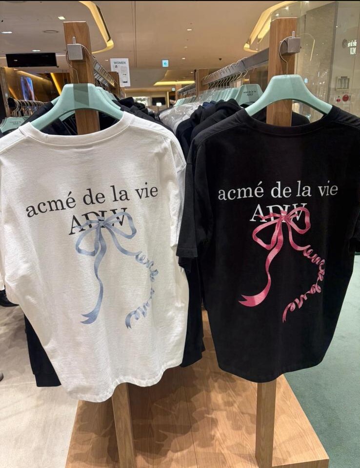 AL14 [24FW-TP-SS-LG-RBS-BLK] SIZE 1:胸48 長29 2:胸50 長29.5 $259