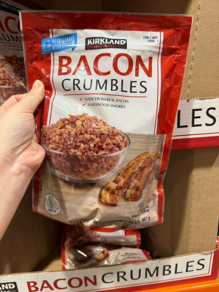 【直播】Kirkland Signature LX0306107 可即食煙燻煙肉碎 567g