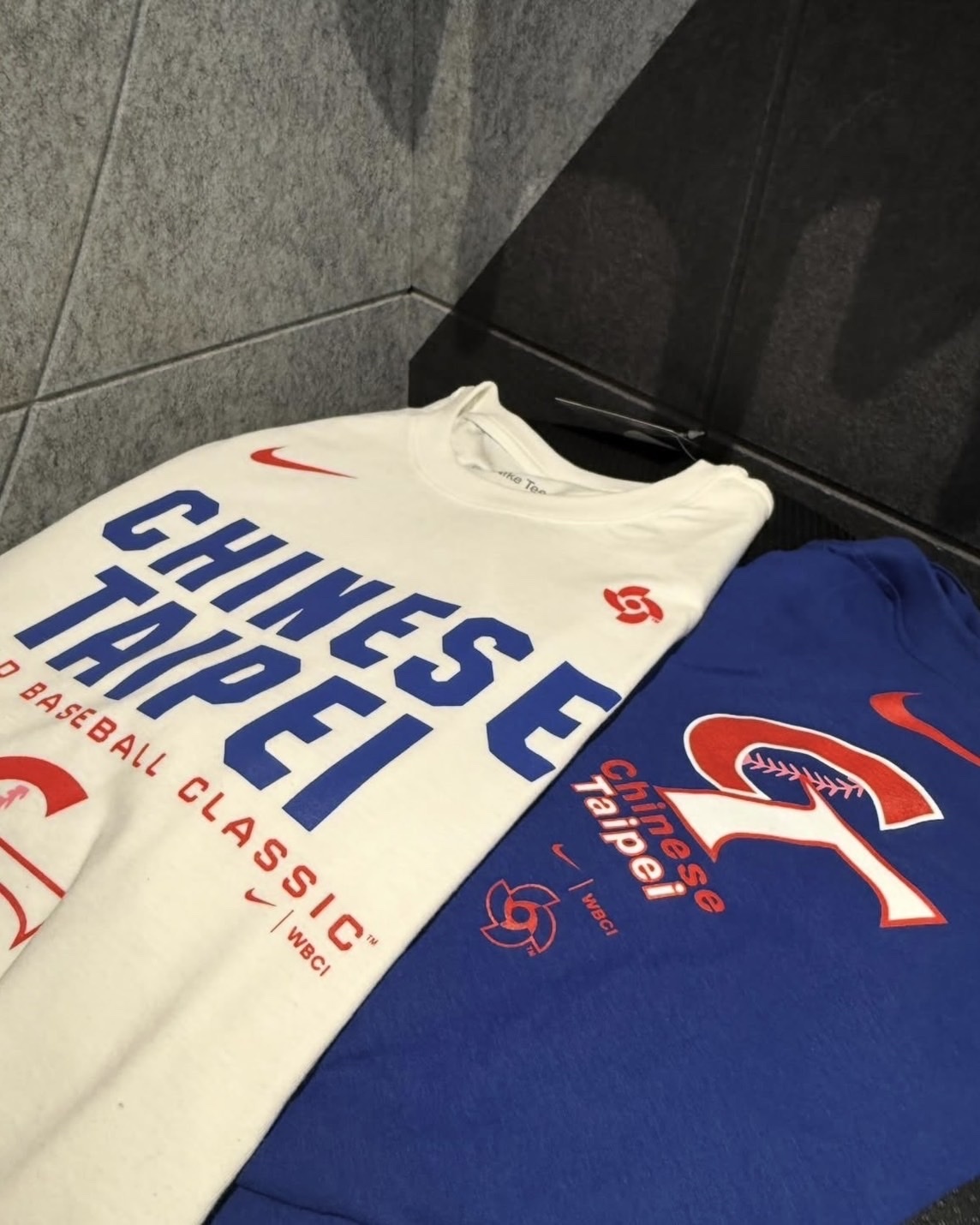 NIKE CHINESE TAIPEI 2026 WBC世界棒球經典賽 中華隊 短袖 上衣 藍色 圓領T