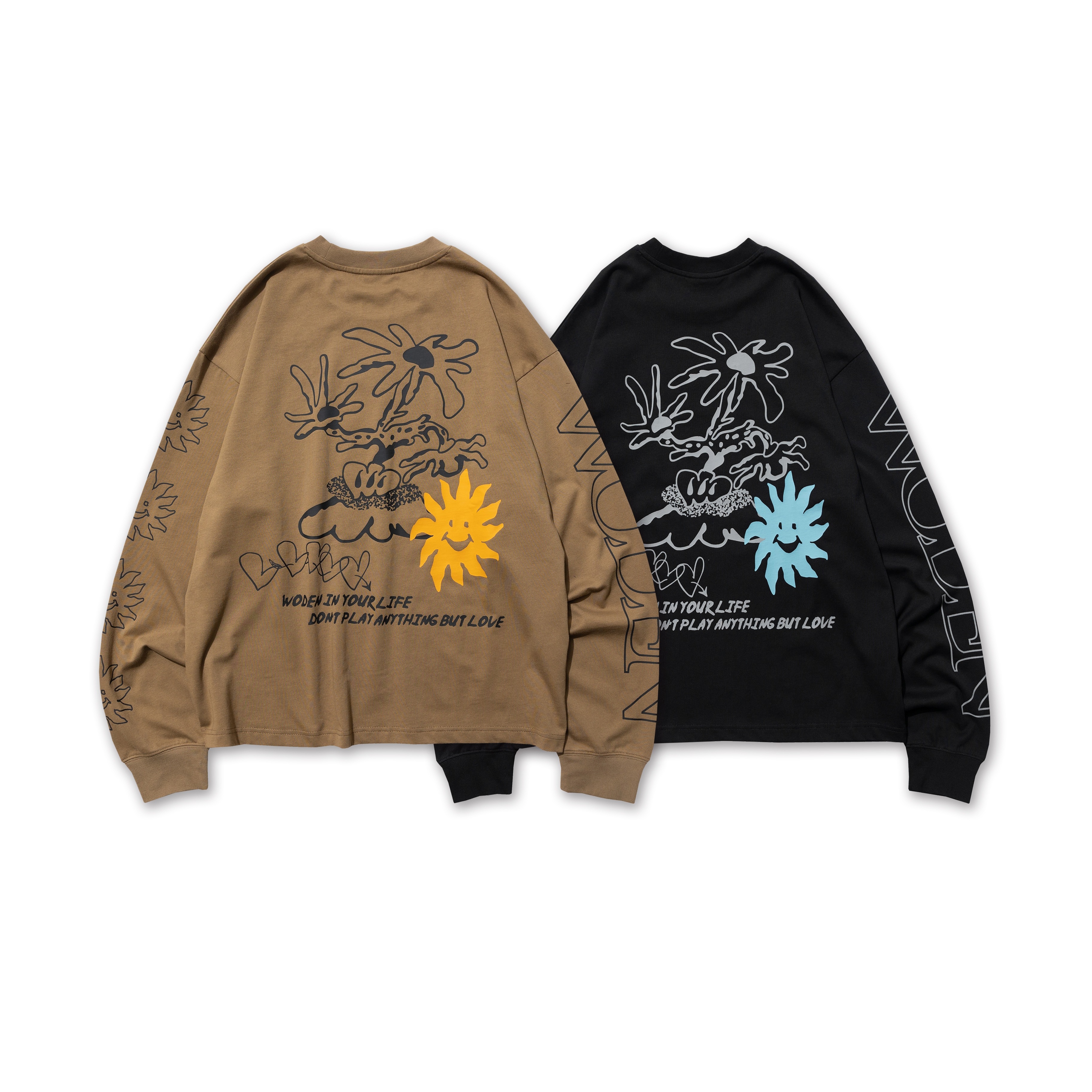 【車庫服飾】WODEN Doodle Sun L/S Tee