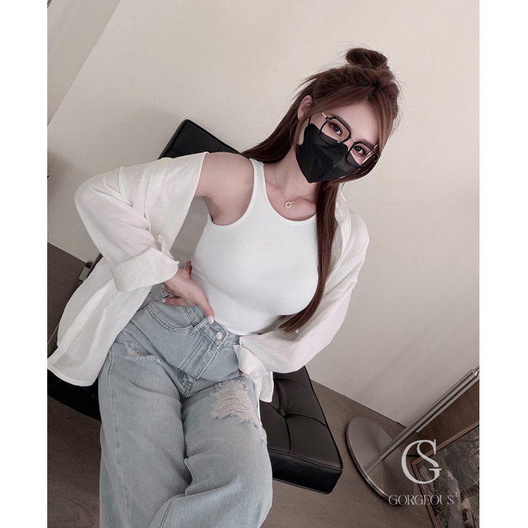 G1841 「削肩BRA TOP美胸系」