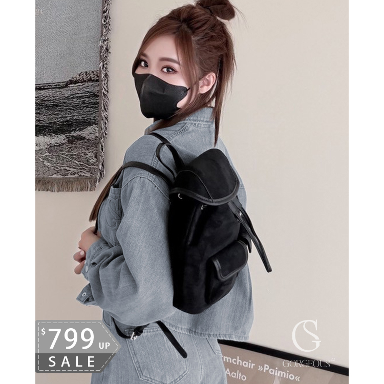 G8478 「Light麂皮輕巧萬用後背包」