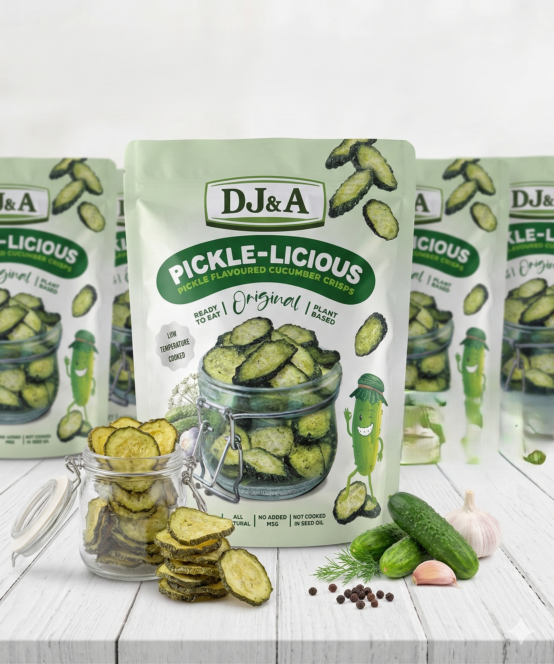 【直播】DJ&A LX0306109 酸香青瓜脆片 7.05oz