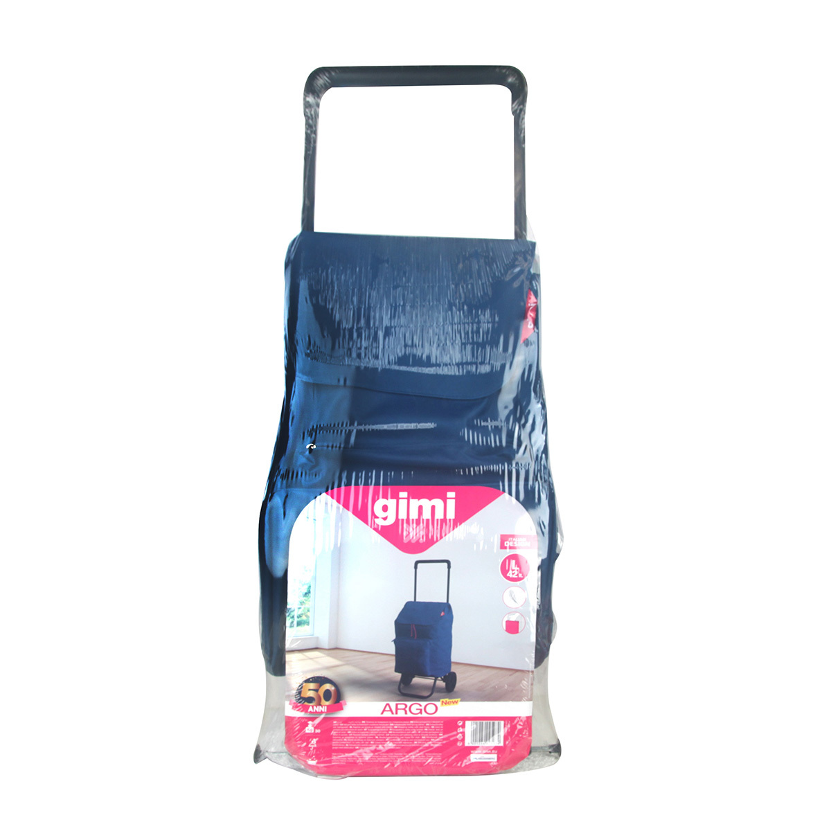 意大利品牌 GIMI 42L 購物手推車 -Argo (藍色) -025974