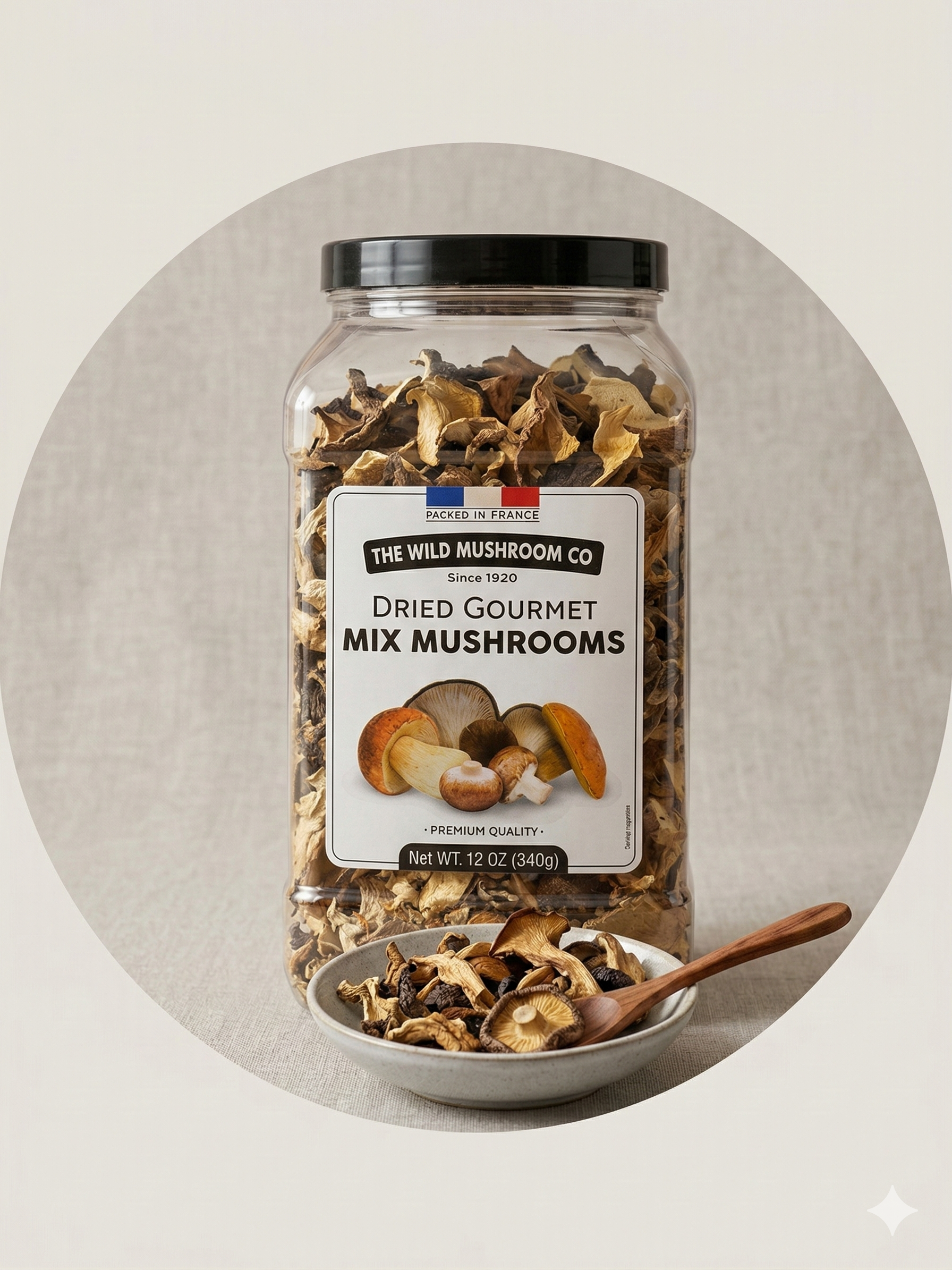 【直播】The Wild Mushroom Co. LX0306112 乾綜合蘑菇 340g