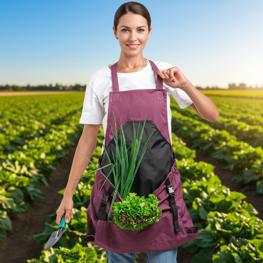 大口袋牛津布防水圍裙