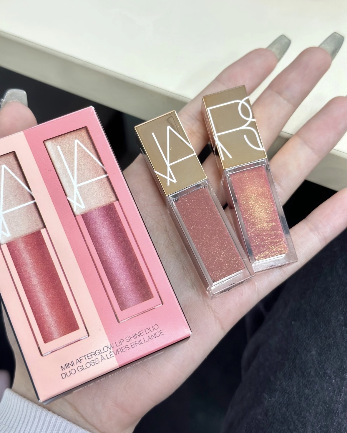 客訂賣場 NARS 迷你激情過後嫩唇露兩件組