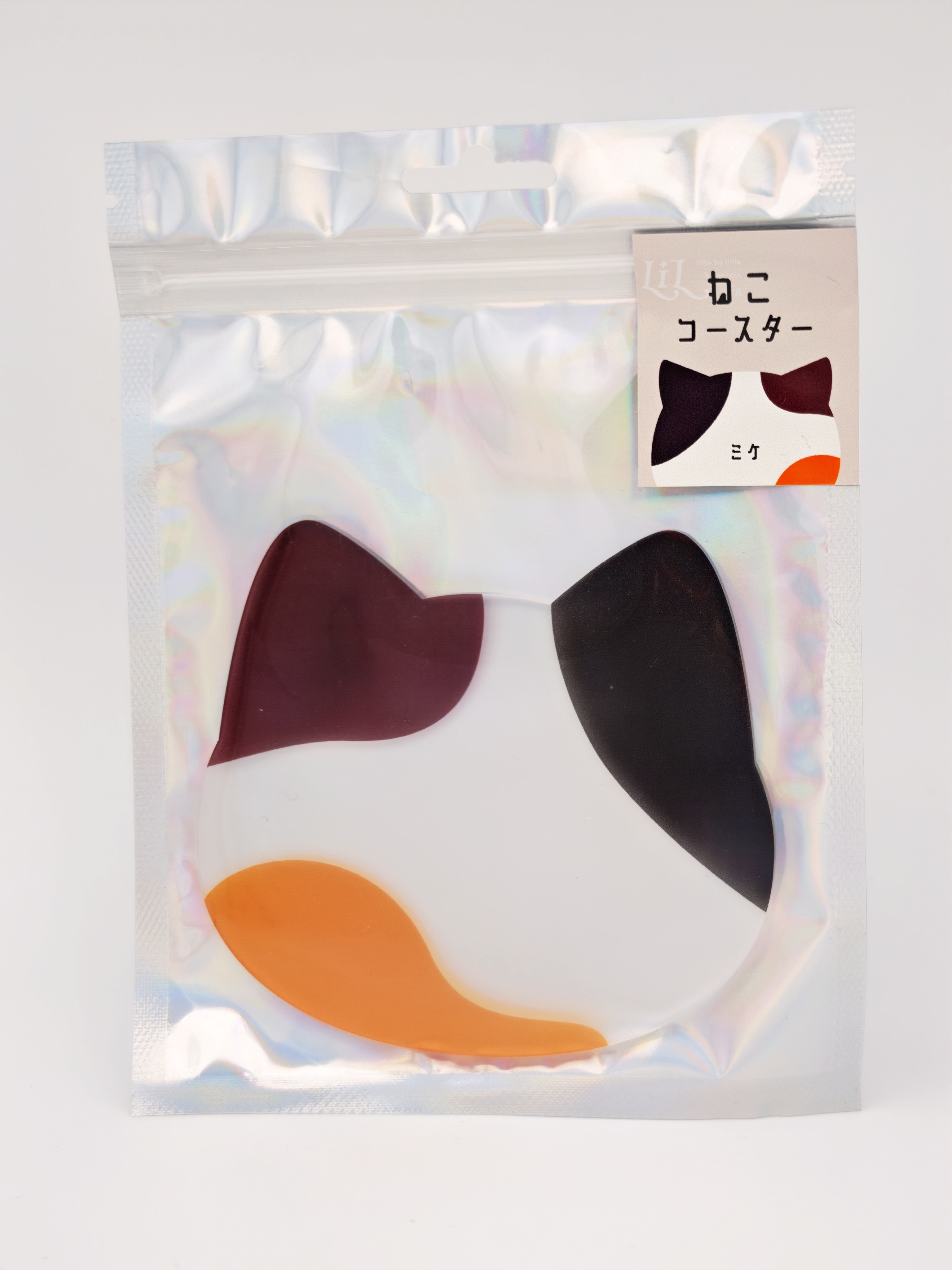 貓形杯墊 ミケ