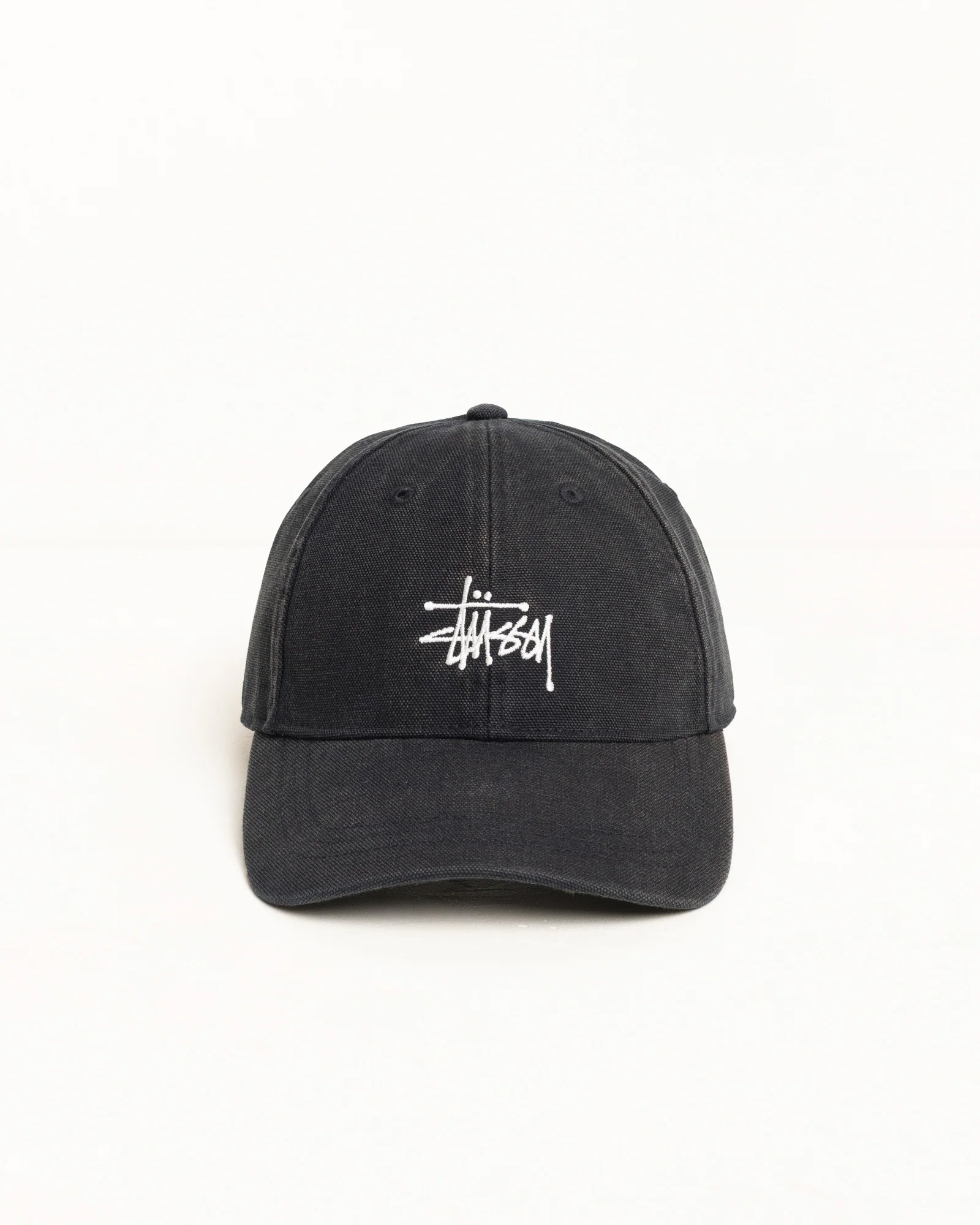 ☆ETW☆【EASY TO WEAR】Stussy BASIC STÜSSY CAP WASHED CANVAS 水洗 老帽