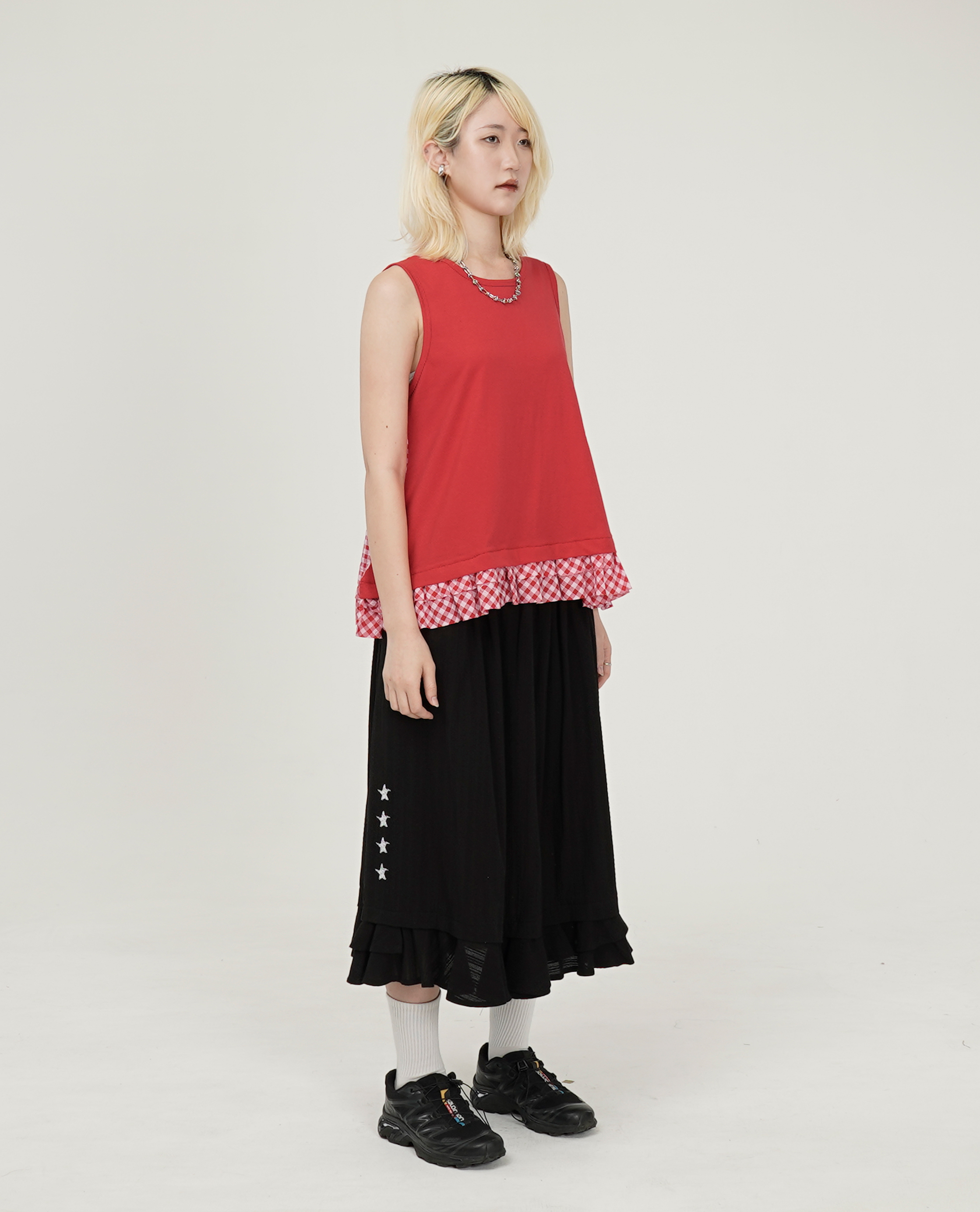 WEBHOUSE Twister Ruffle Sleeveless - 26SS