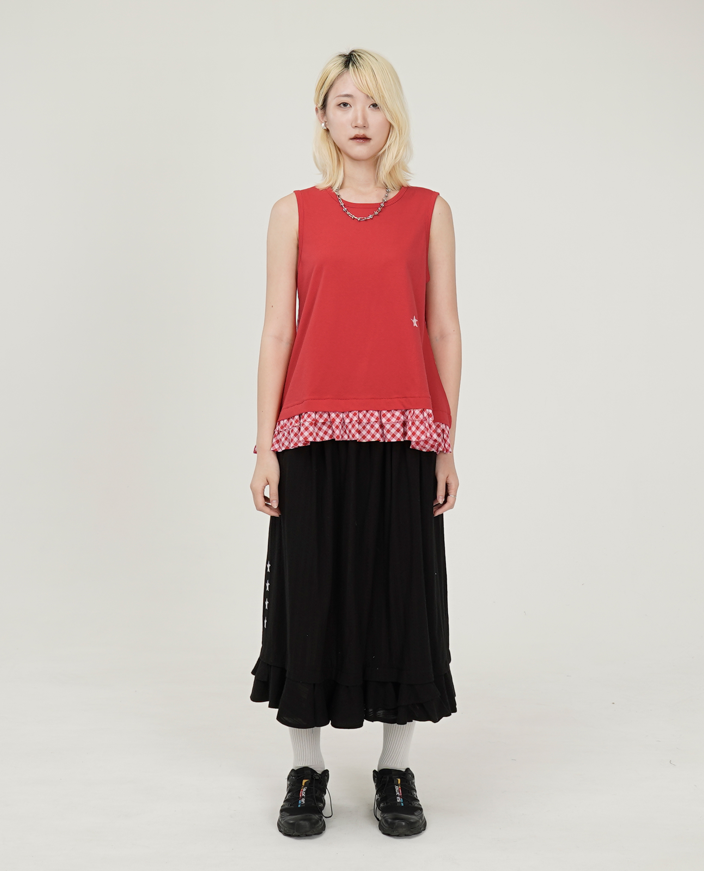 WEBHOUSE Twister Ruffle Sleeveless - 26SS