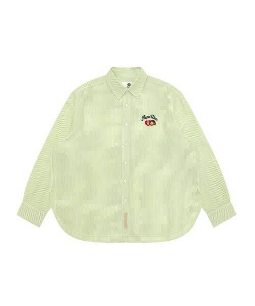 【AAPE 女生】0306發售 AAPE MAIN LONG SLEEVE SHIRT