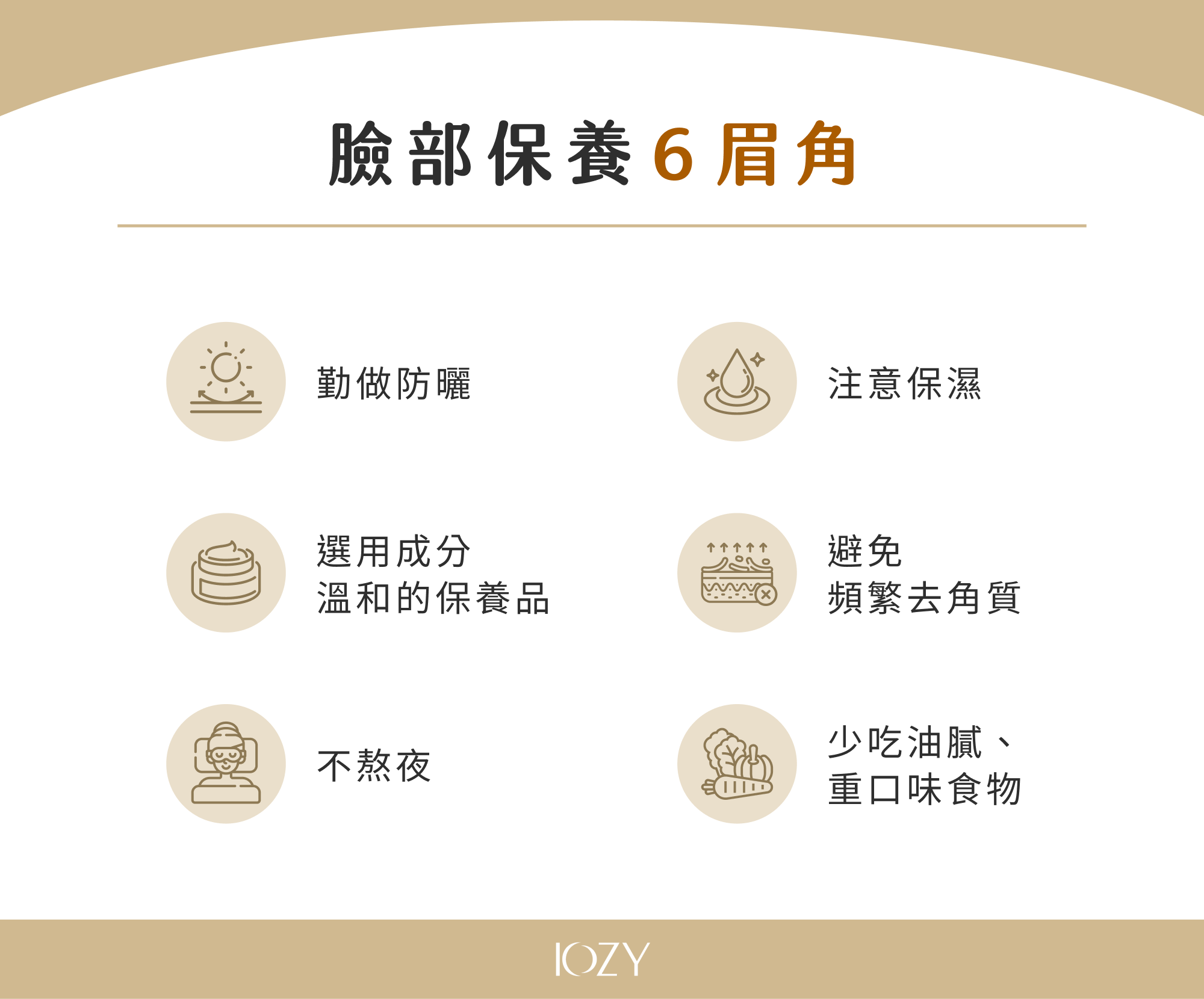 臉部保養 6 眉角