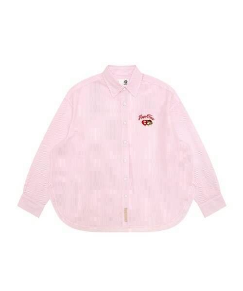 【AAPE 女生】0306發售 AAPE MAIN LONG SLEEVE SHIRT