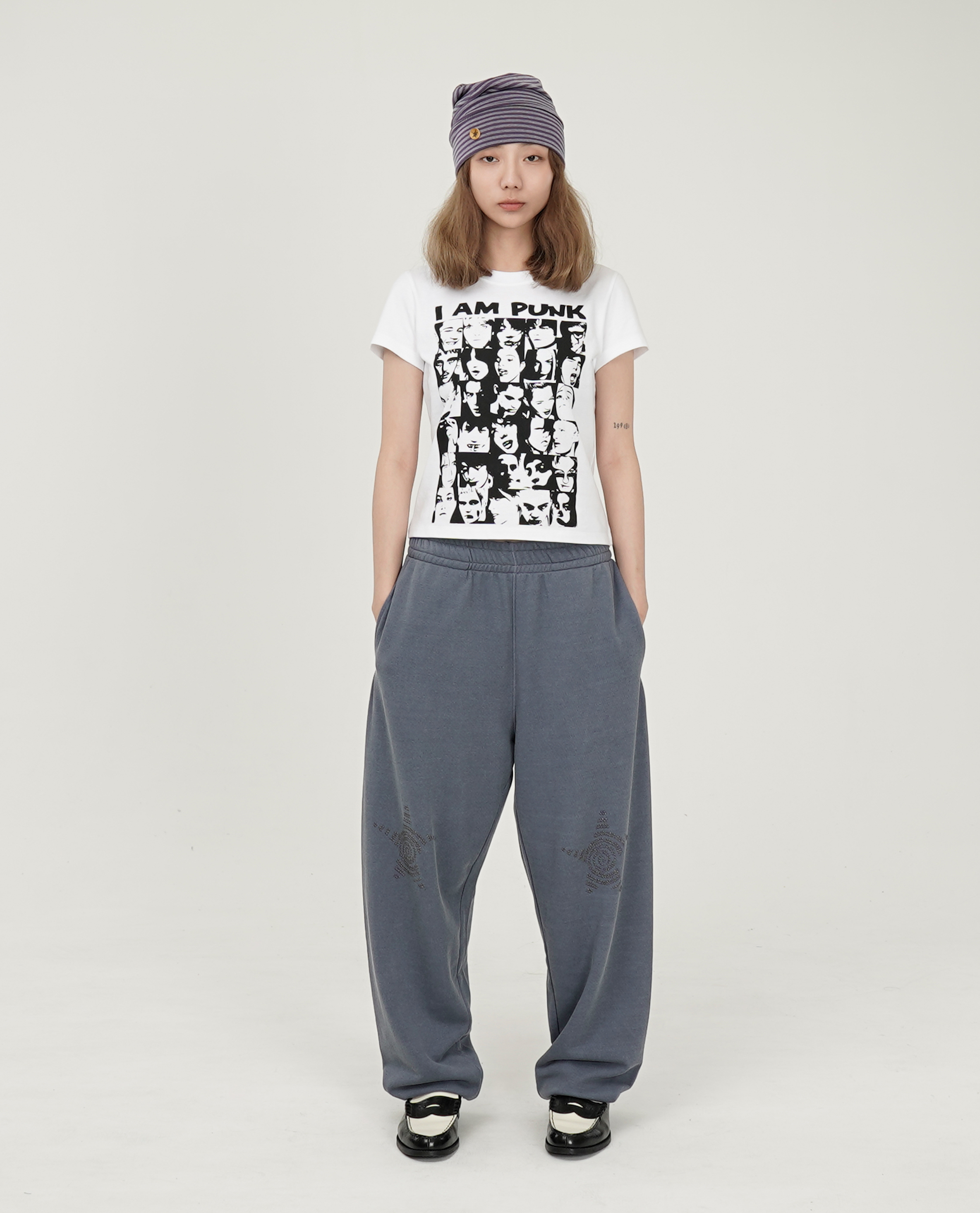 WEBHOUSE Twister Star Stud Sweatpants - 26SS