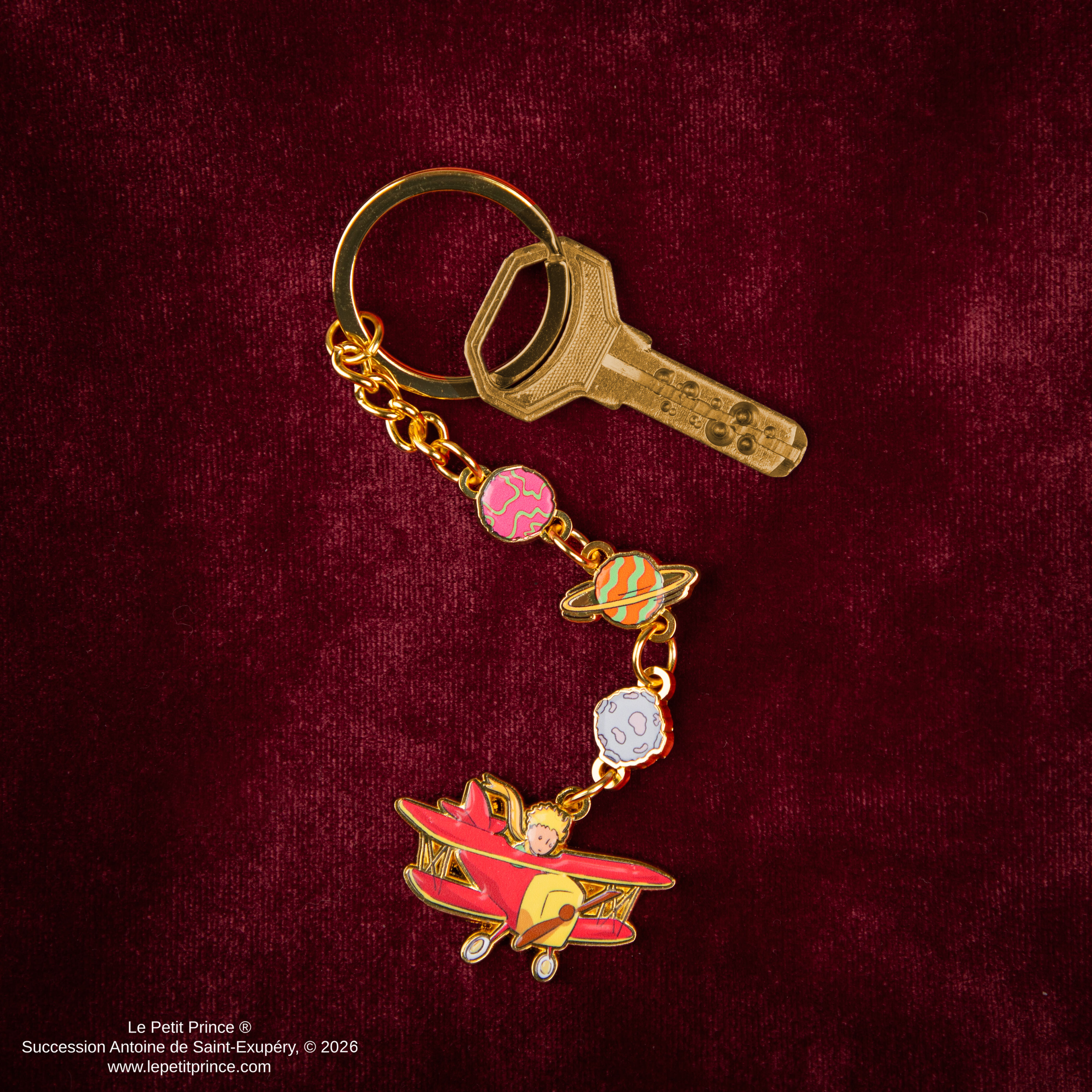 小王子 - 鑰匙圈－飛行員的冒險