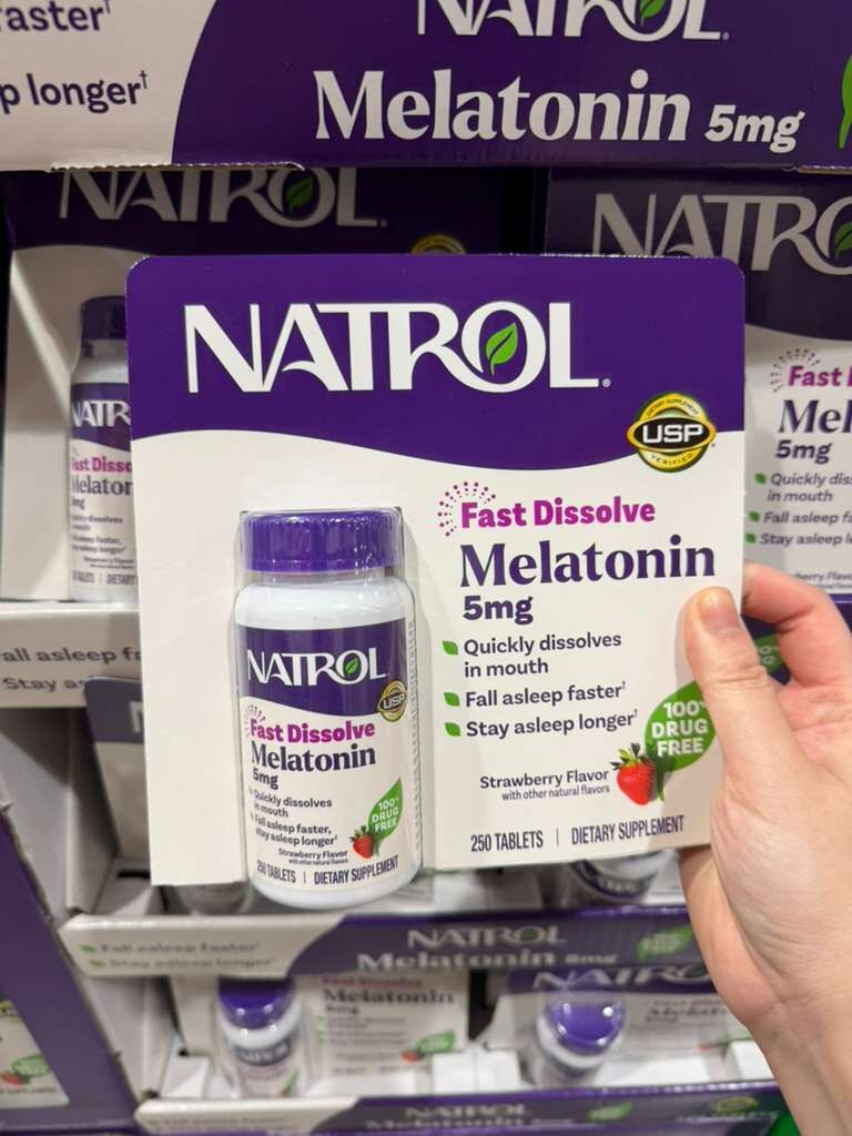 【直播】Natrol LX0306119 褪黑激素速溶錠 250粒