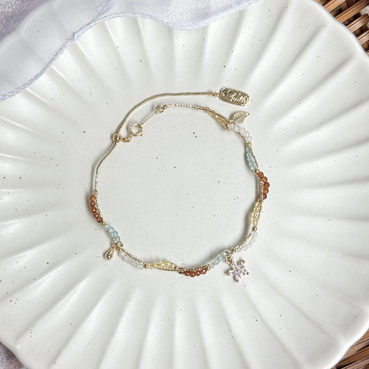 B03 / 苗栗意象 • 客家圓樓 • 生活風景 – 多寶石 – 手鍊