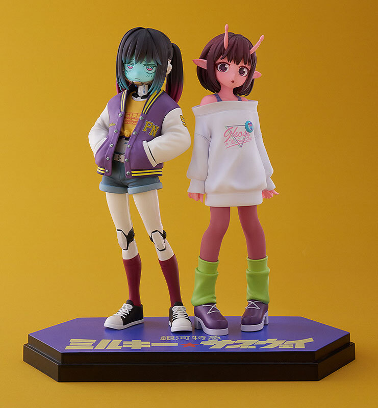 預訂9月 Good Smile Company 銀河特快車 Milky☆Subway    千春＆真希奈 POP UP PARADE SP Milky Subway: The Galactic Limited Express Chiharu & Makina Complete Figure Pre-order