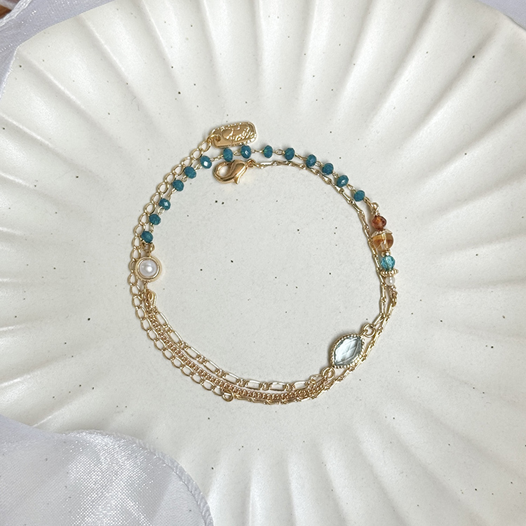 B01 / 苗栗意象 • 日落大道 • 夕陽漫漫 – 托帕石 – 手鍊