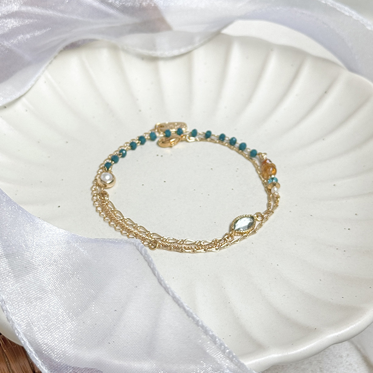 B01 / 苗栗意象 • 日落大道 • 夕陽漫漫 – 托帕石 – 手鍊