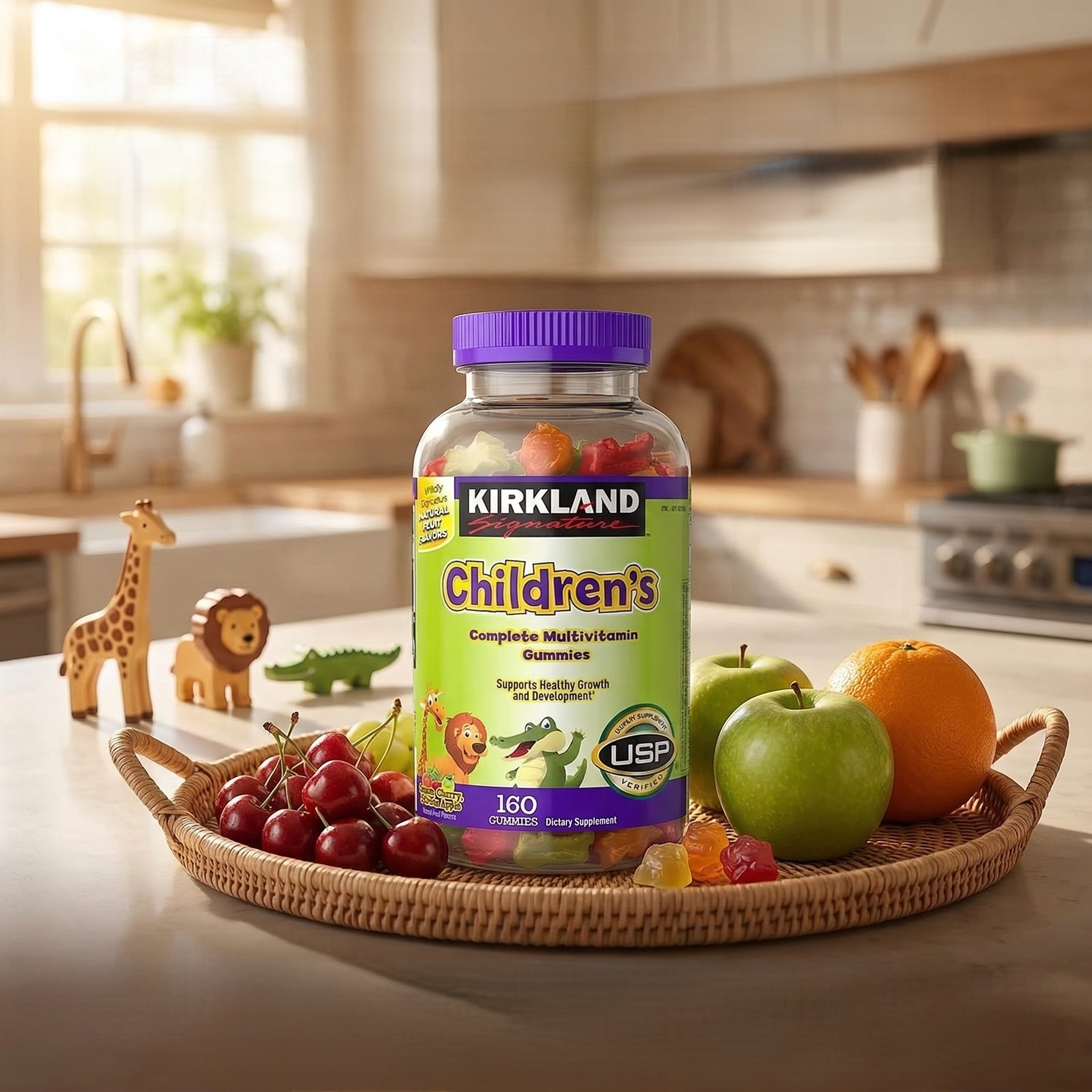 【直播】KIRKLAND SIGNATURE LX0306122 兒童多種維生素軟糖