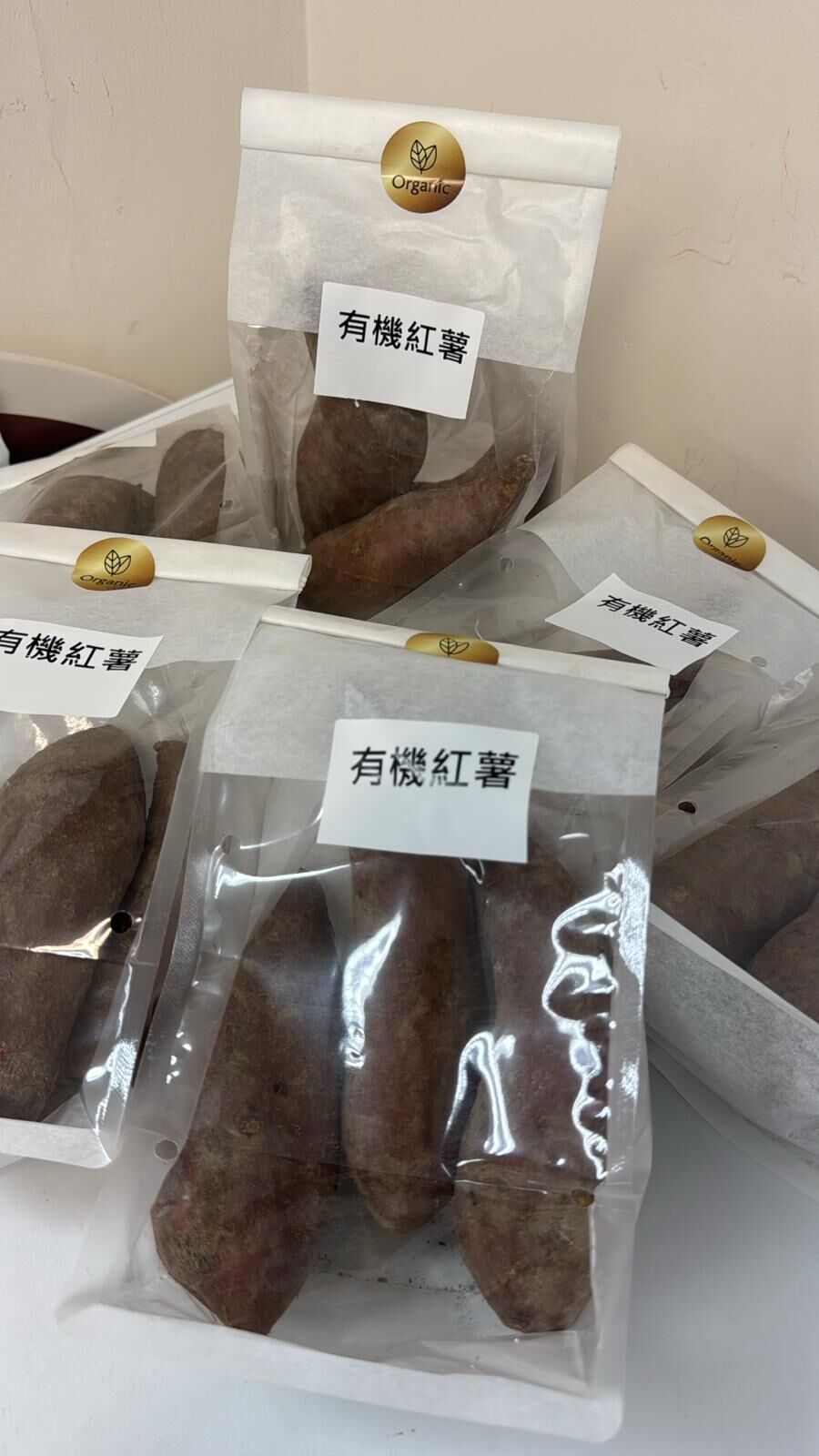 【現貨】農場直送 有機紅薯 450g