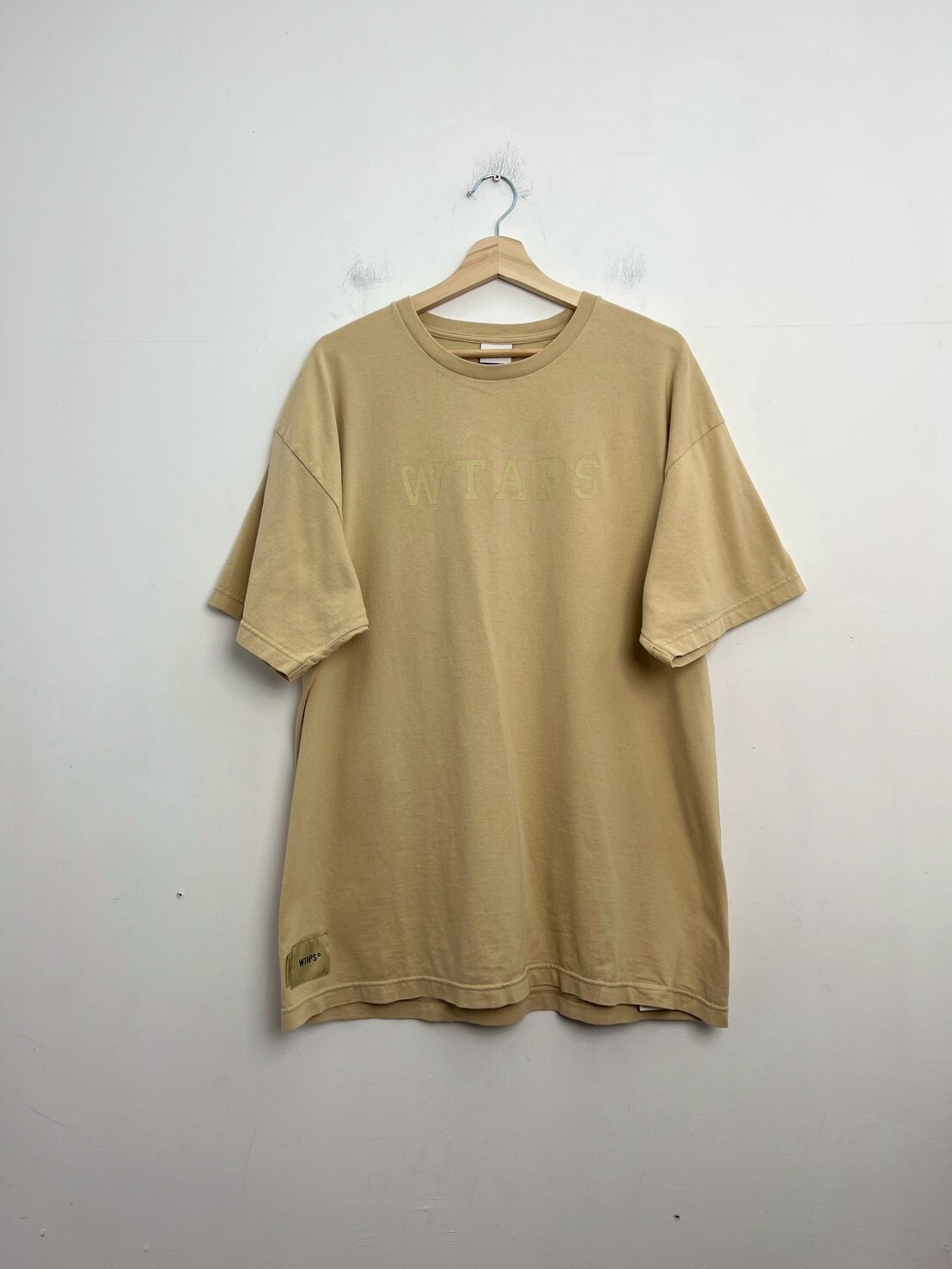 WTAPS 23SS COLLEGE / SS / COTTON LOGO SIZE 3