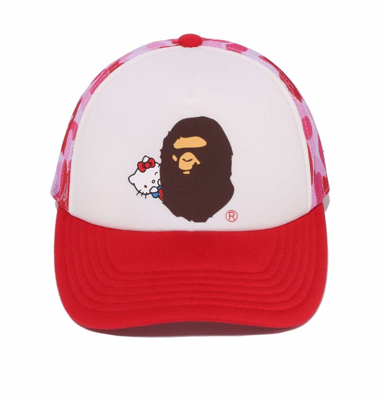 Bape X Hello Kitty X Kuromi 庫洛米 網帽 帽子