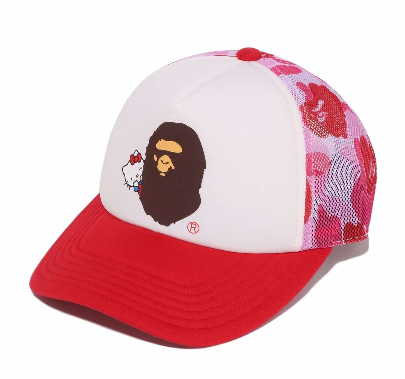 Bape X Hello Kitty X Kuromi 庫洛米 網帽 帽子