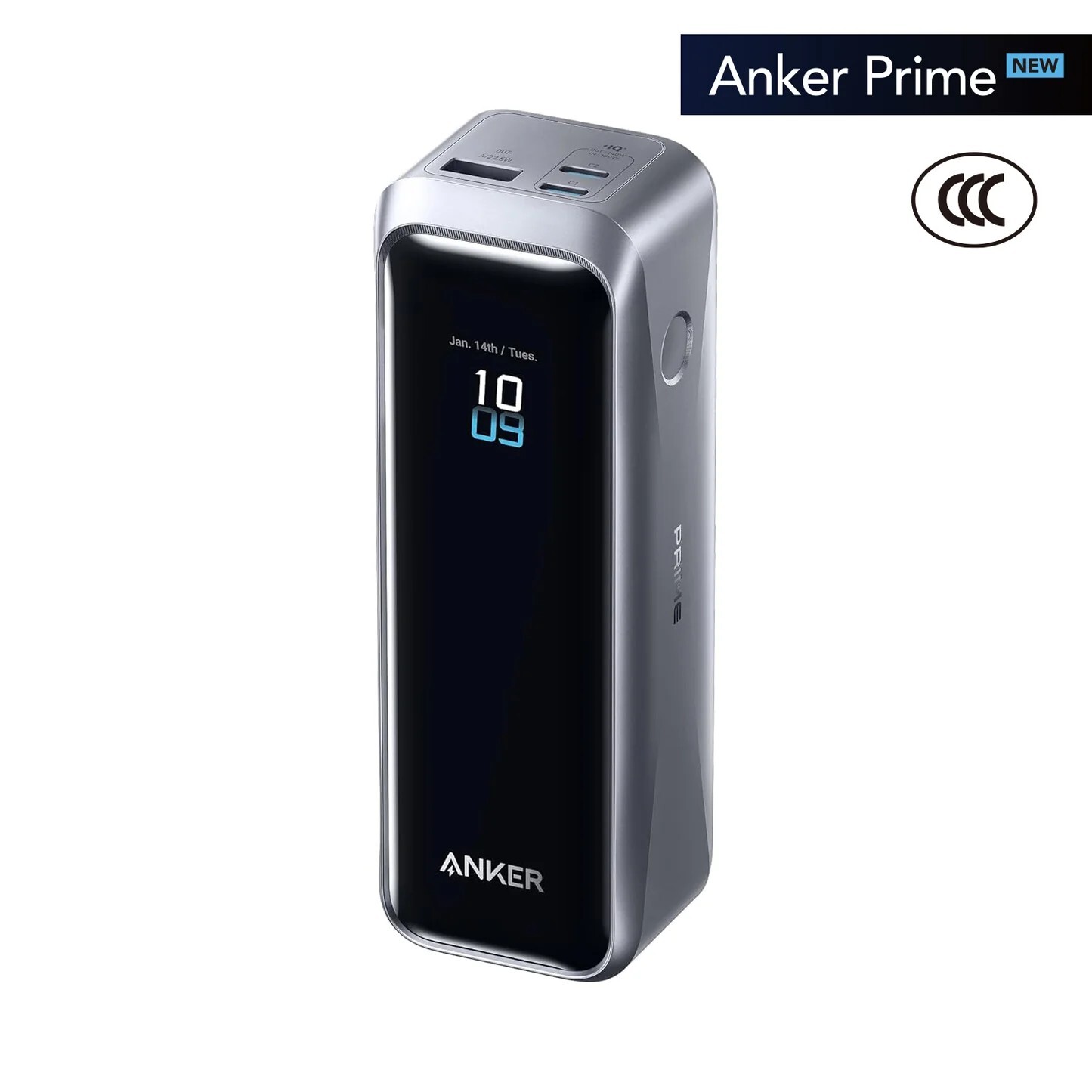 Anker |Prime Power Bank (20K, 220W) 140W USB-C PD 20,100mAh 行動電源