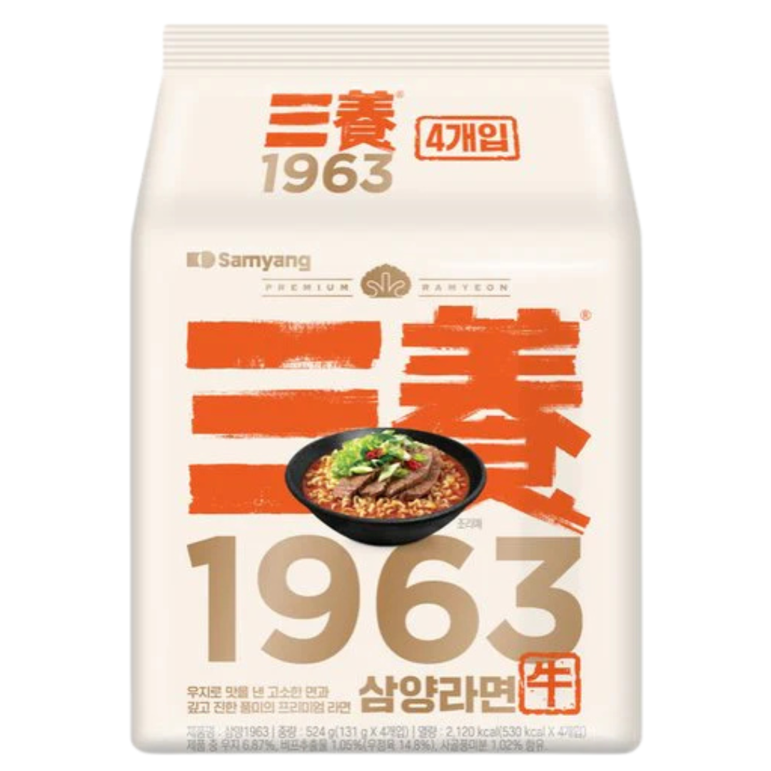 三養1963牛骨高湯拉麵 524G