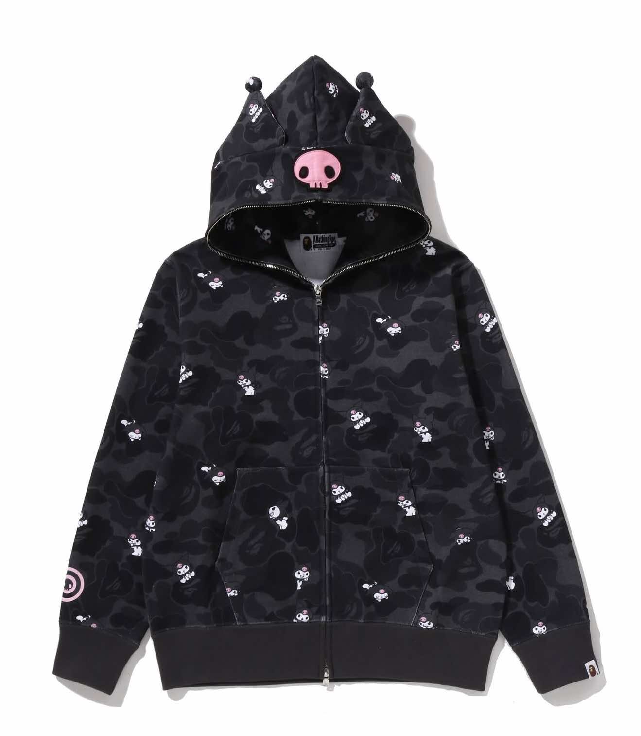 Bape X Hello Kitty X Kuromi 庫洛米 鯊魚外套