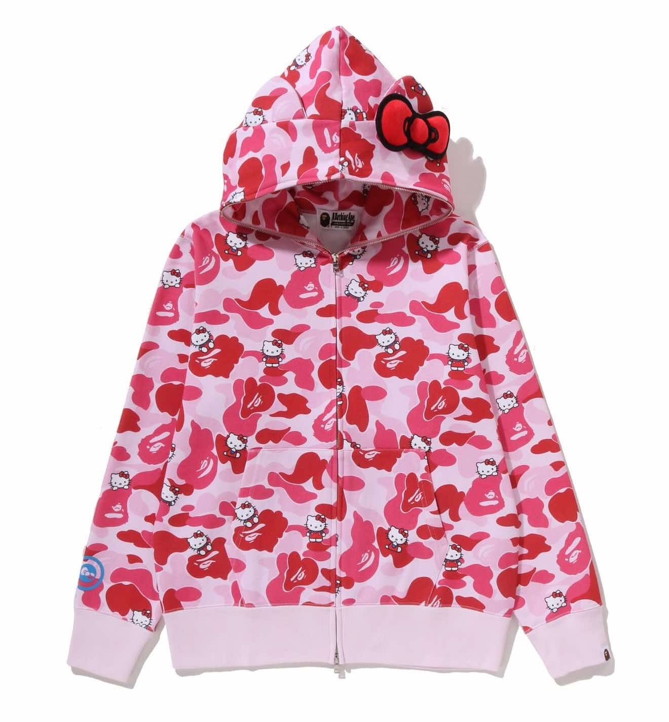Bape X Hello Kitty X Kuromi 庫洛米鯊魚外套