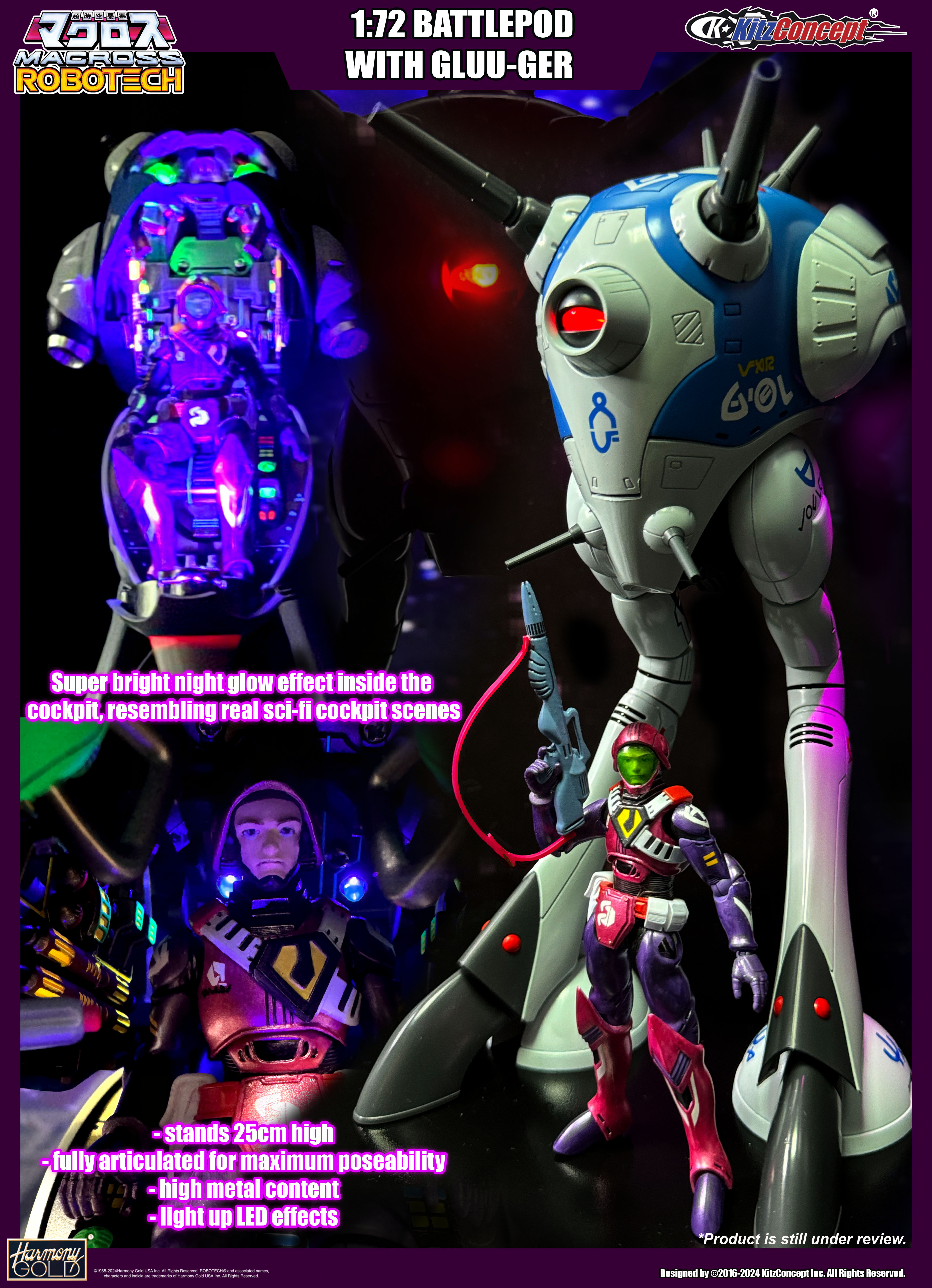 預訂現貨 KitzConcept : BattlePod (不包含THE GLUU-GER)