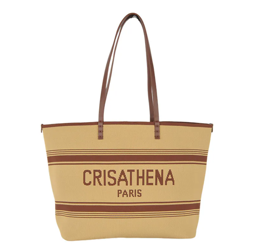 C3 Crisathena Large Légèreté Tote Bag - 杏啡色 CAMEL