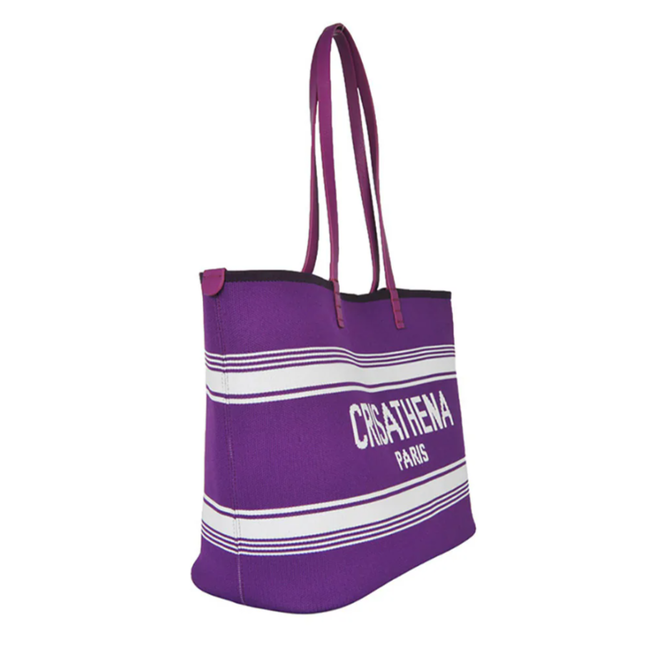C5 Crisathena Large Légèreté Tote Bag - 紫色 PURPLE_C