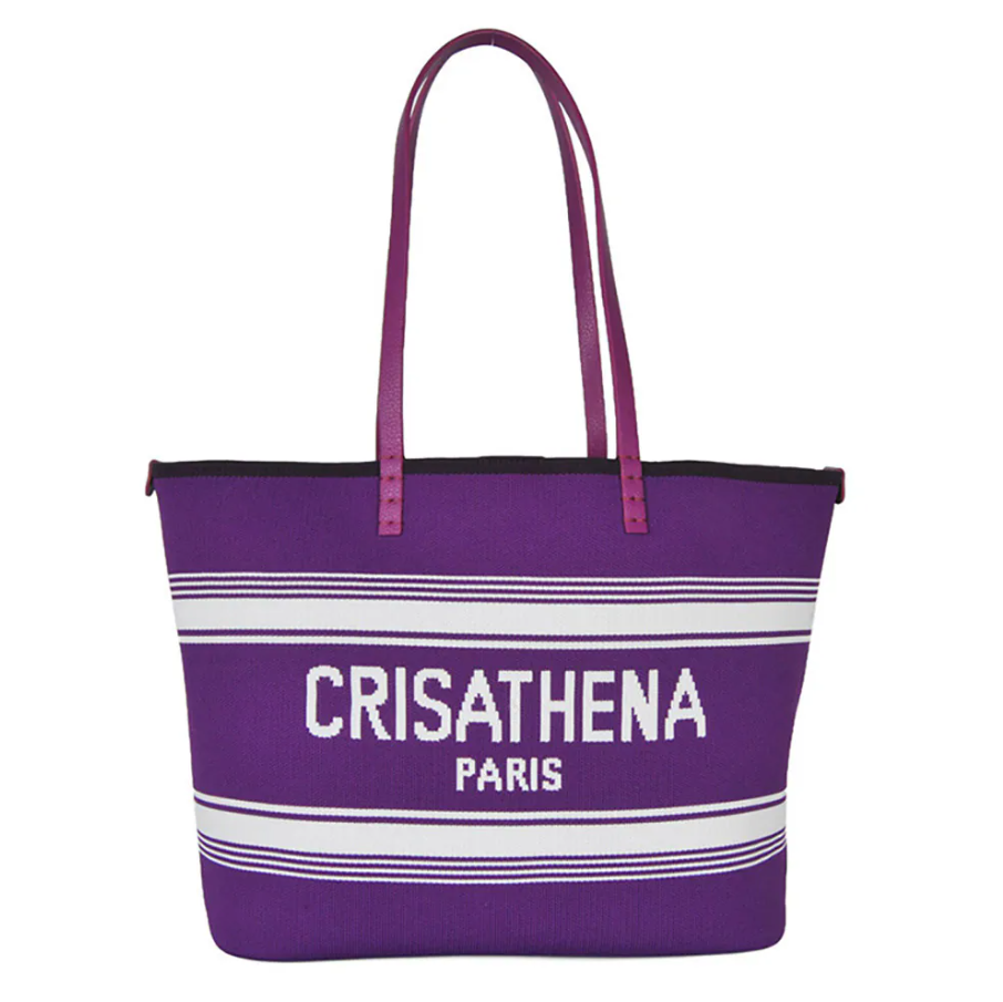 C5 Crisathena Large Légèreté Tote Bag - 紫色 PURPLE_C