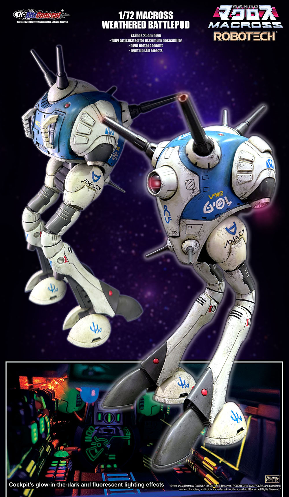 預訂現貨 KitzConcept : Weathered BattlePod (不包含THE GLUU-GER)