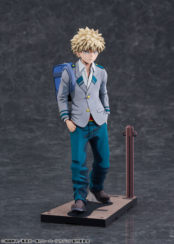 Aug Takara Tomy Anime "My Hero Academia" Katsuki Bakugo U.A. High School Uniform Two Dimensioning Ver. 1/8 Complete Figure Pre-order