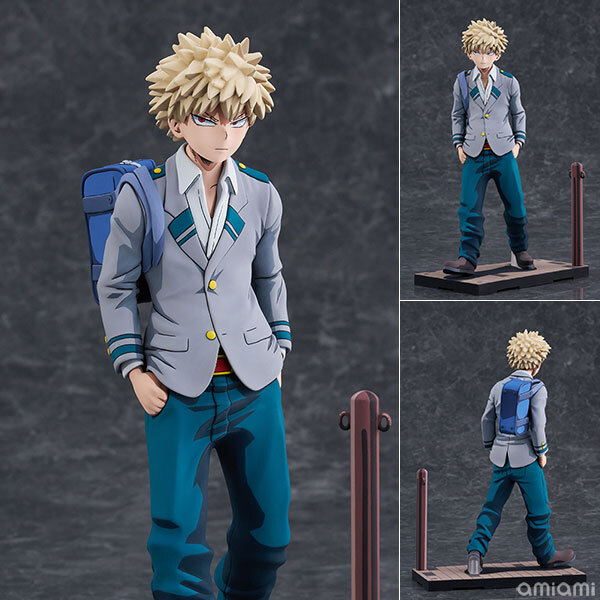 Aug Takara Tomy Anime "My Hero Academia" Katsuki Bakugo U.A. High School Uniform Two Dimensioning Ver. 1/8 Complete Figure Pre-order