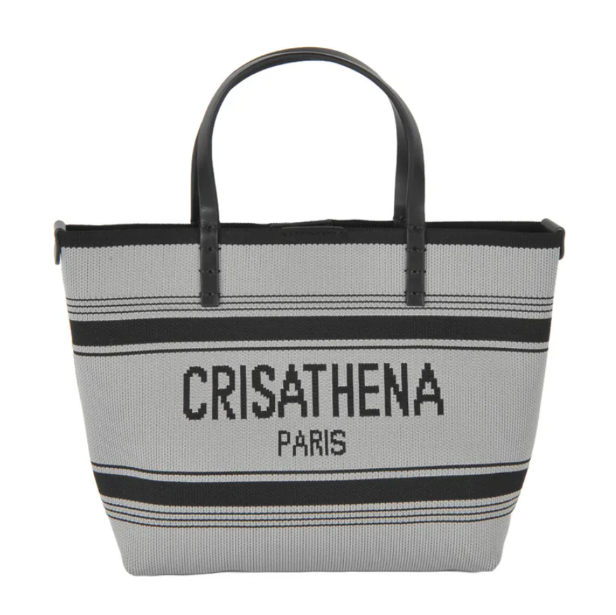 C9 Crisathena Small Légèreté Tote Bag - 灰色 BLACK_GREY