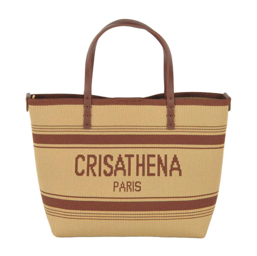 C12 Crisathena Small Légèreté Tote Bag - 杏啡 CAMEL