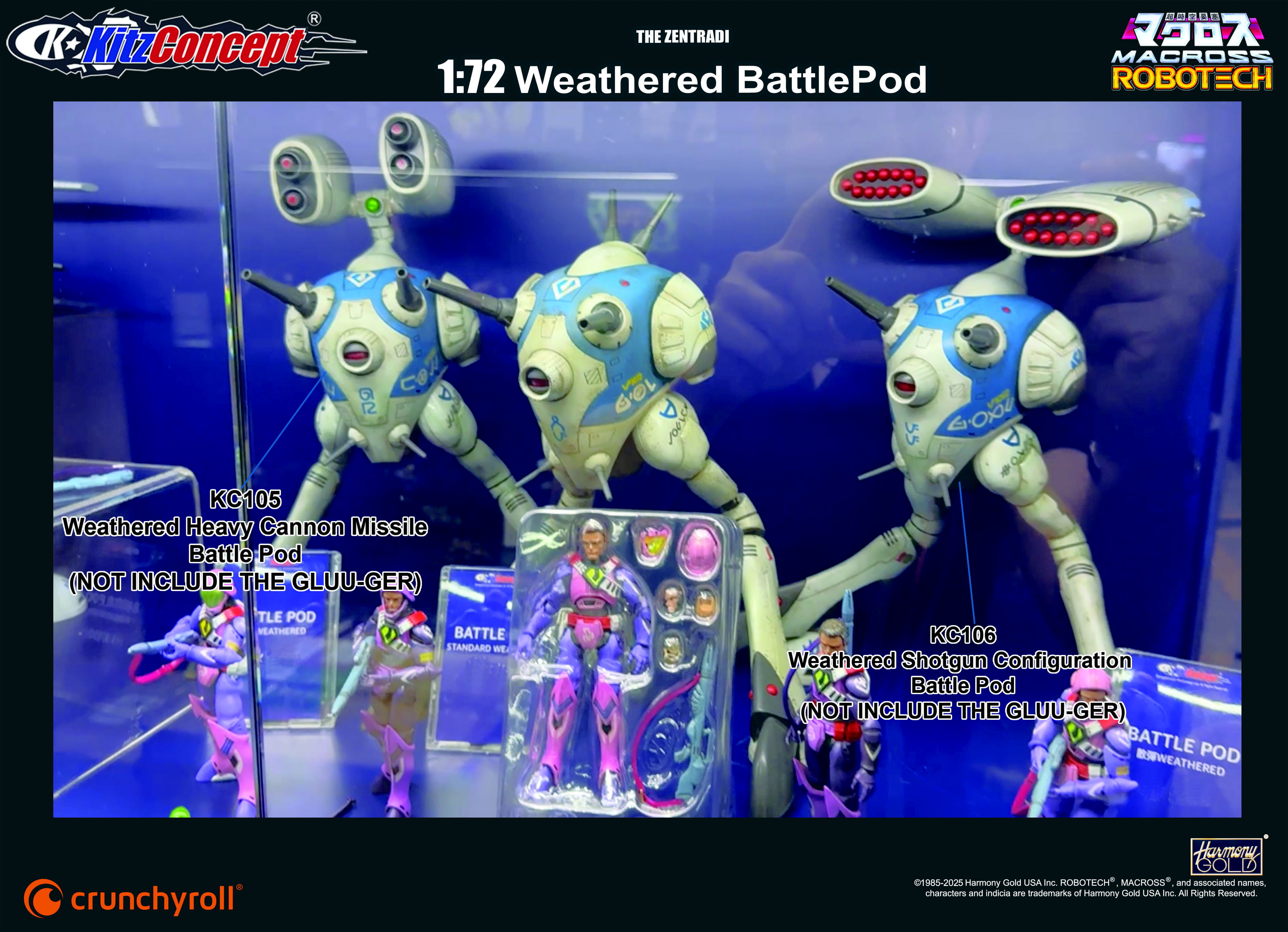 預訂現貨 KitzConcept : Weathered BattlePod (不包含THE GLUU-GER)