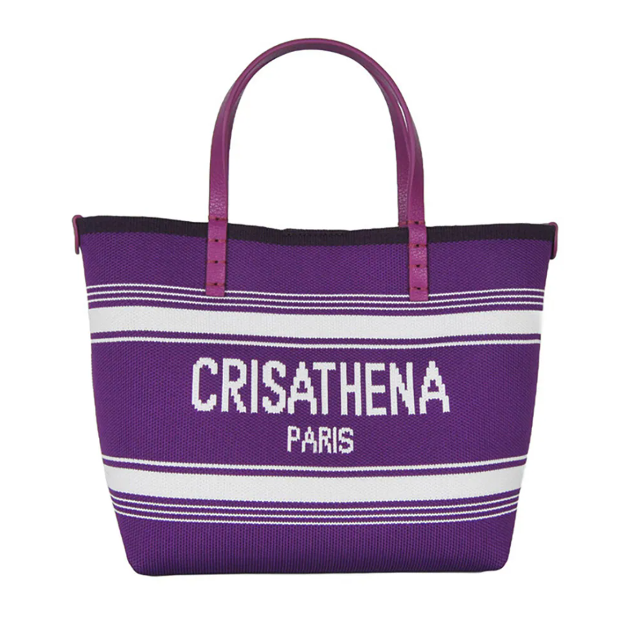 C16 Crisathena Small Légèreté Tote Bag - 紫色 PURPLE_C