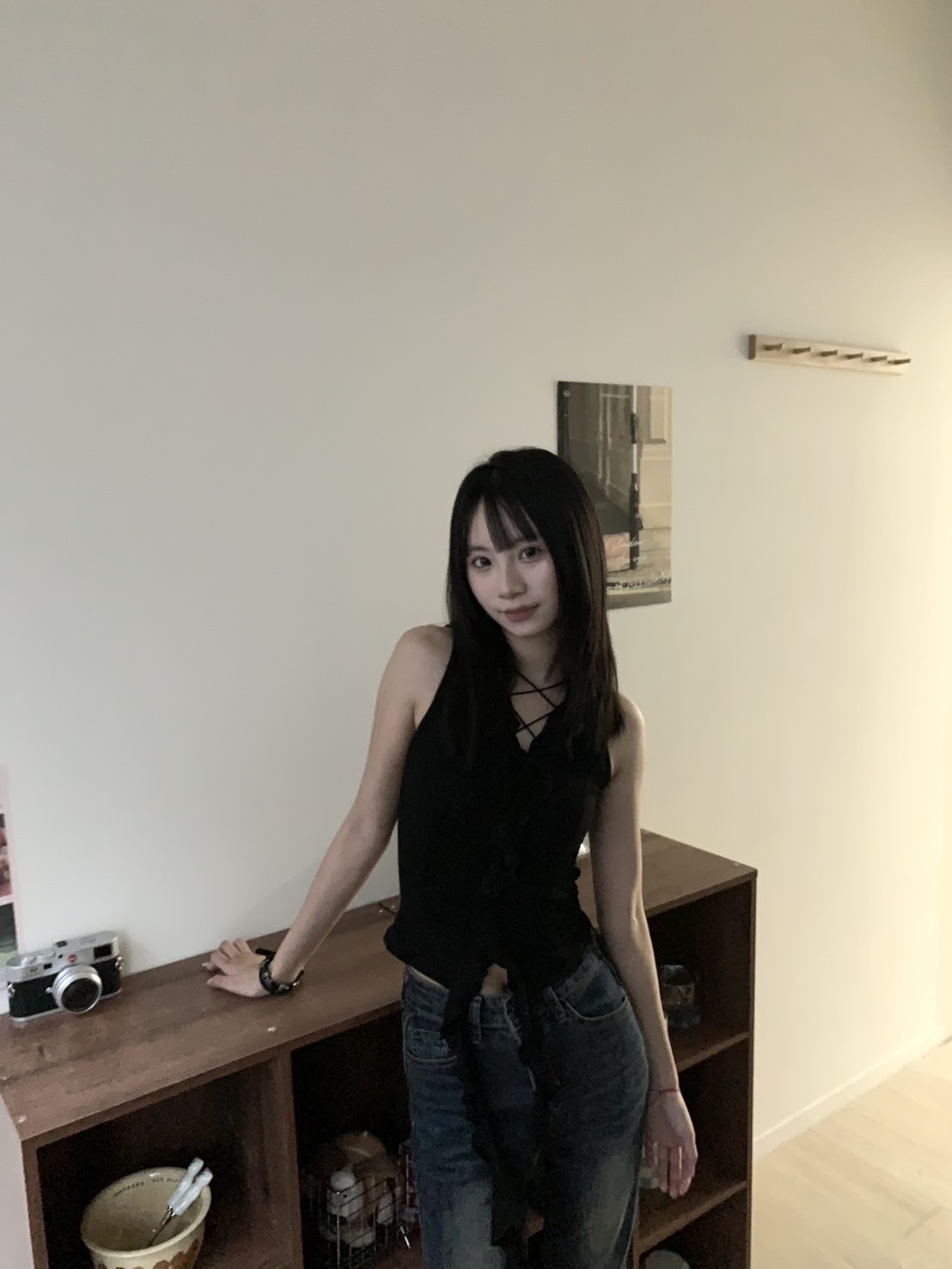 A75 預購仙氣飄飄綁帶背心