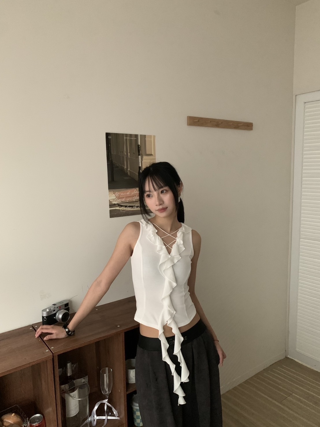 A75 預購仙氣飄飄綁帶背心