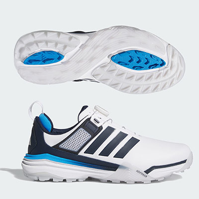 adidas ADIPOWER 26 SL BOA 男鞋(無釘) #JS4139 ,白/藍