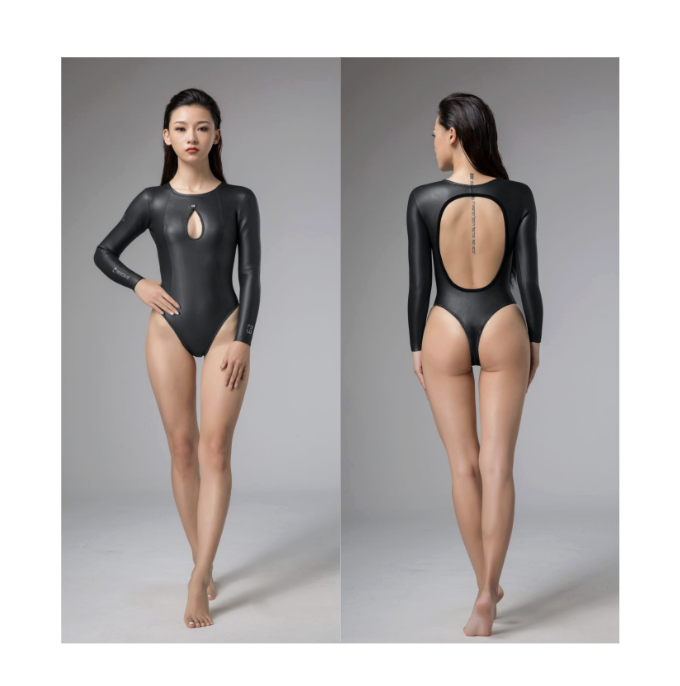 ▲預購-Bestdive 美杜莎系列 露背款炫彩丁字高叉比基尼 2026